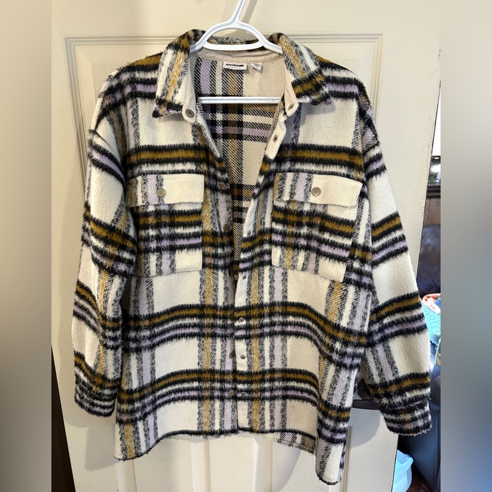 Plaid Oversized Shacket